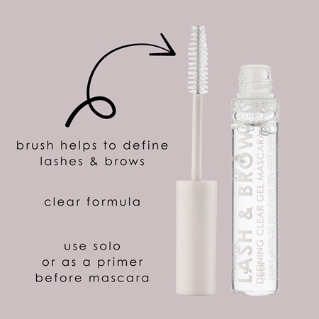 MUA Makeup Academy Lash & Brow mascara transparent cils et sourcils