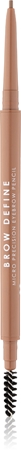 MUA Makeup Academy Brow Define Präzisionsaugenbrauenstift mit Bürste