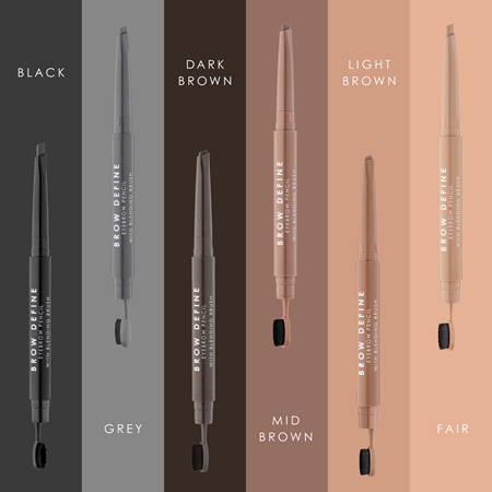 MUA Makeup Academy Brow Define Eyebrow Pencil with brush