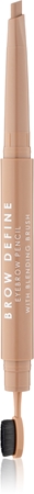 MUA Makeup Academy Brow Define crayon pour sourcils avec brosse