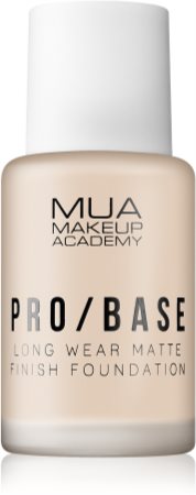 MUA Makeup Academy PRO/BASE fondotinta opacizzante lunga tenuta