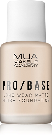 MUA Makeup Academy PRO/BASE dlouhotrvající matující make-up