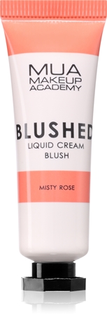 MUA Makeup Academy Blushed Liquid Blusher tekutá tvářenka