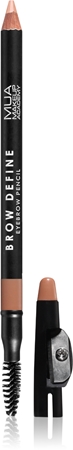MUA Makeup Academy Brow Define Long-Lasting Eyebrow Pencil with brush
