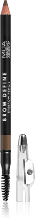 MUA Makeup Academy Brow Define matita sopracciglia lunga tenuta con spazzolino