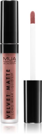MUA Makeup Academy Velvet Matte rouge à lèvres liquide mat