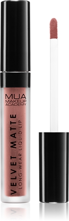 MUA Makeup Academy Velvet Matte matný tekutý rúž