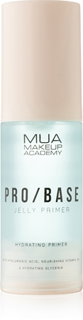 MUA Makeup Academy PRO/BASE Hyaluronic Acid hydratační podkladová báze pod make-up s kyselinou hyaluronovou