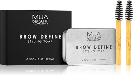 MUA Makeup Academy Brow Define mydło w kostce do brwi