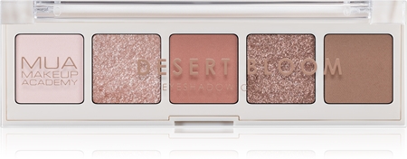 MUA Makeup Academy Professional 5 Shade Palette paleta de sombra para os olhos