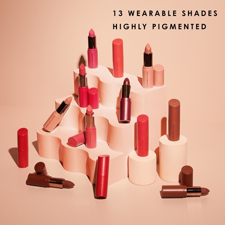 MUA Makeup Academy Creamy Matte Creamy Lipstick with matt effect