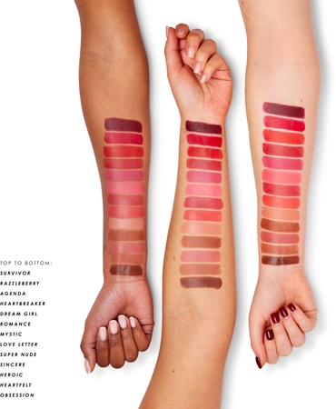 MUA Makeup Academy Creamy Matte Creamy Lipstick with matt effect