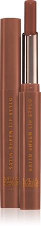 MUA Makeup Academy Satin Sheen saténová rtěnka