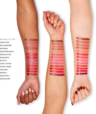 MUA Makeup Academy Satin Sheen satin lipstick