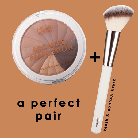 MUA Makeup Academy Brushes čopič za konture in rdečilo