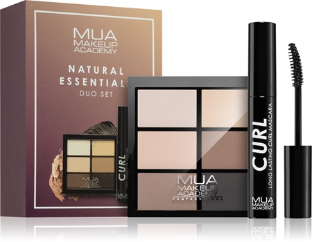 MUA Makeup Academy Duo Set Natural Essentials coffret cadeau (yeux)