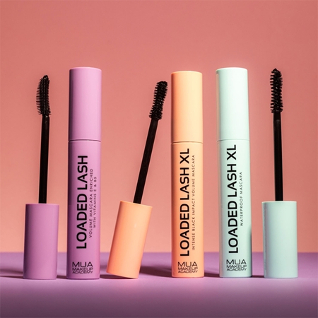 MUA Makeup Academy Loaded Lash XL voděodolná řasenka pro prodloužení, natočení a objem