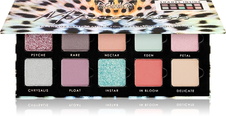 MUA Makeup Academy Metamorphosis palette de fards à paupières 10 couleurs