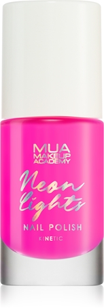 MUA Makeup Academy Neon Lights неоновий лак для нігтів