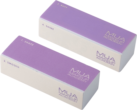 MUA Makeup Academy 4 Way Nail Block four-sided nail buffer block