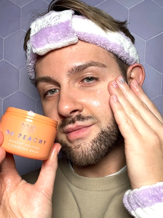 MUA Makeup Academy Oh Peachy baume démaquillant à l'huile arôme pêche