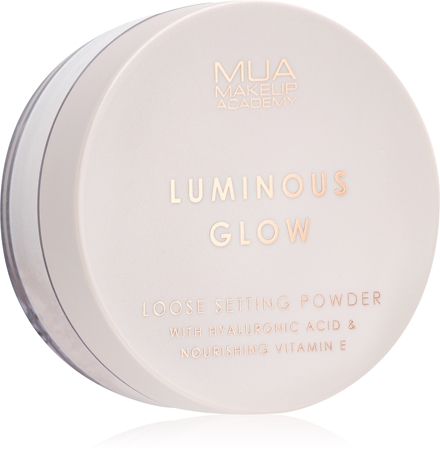 MUA Makeup Academy Luminous transparentní sypký pudr