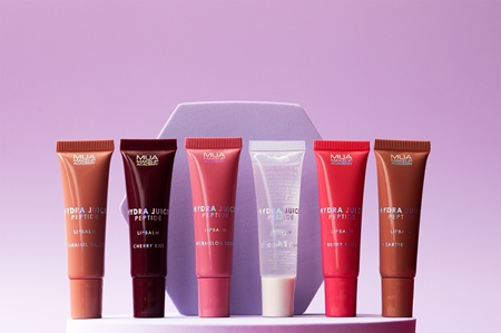 MUA Makeup Academy Hydra Juice Peptide Lip Balm hidratáló ajakbalzsam a magas fényért