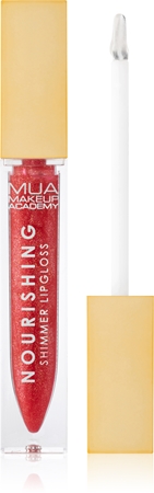 MUA Makeup Academy Virtual Glow vyživující lesk na rty pro třpytivý lesk