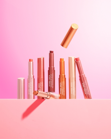 MUA Makeup Academy Hydra Juice Peptide Shimmer Lip Stylo Glittering Lipstick with nourishing effect