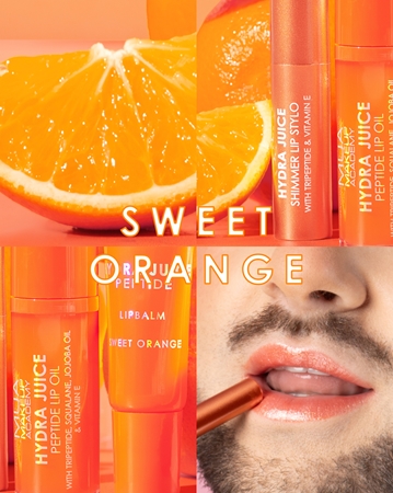 MUA Makeup Academy Hydra Juice Peptide Lip Balm Moisturizing Lip Balm for shine