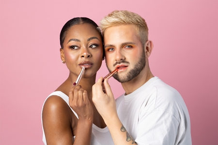MUA Makeup Academy Hydra Juice Peptide Shimmer Lip Stylo Glittering Lipstick with nourishing effect