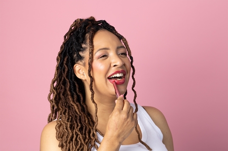 MUA Makeup Academy Hydra Juice Peptide Shimmer Lip Stylo Glittering Lipstick with nourishing effect