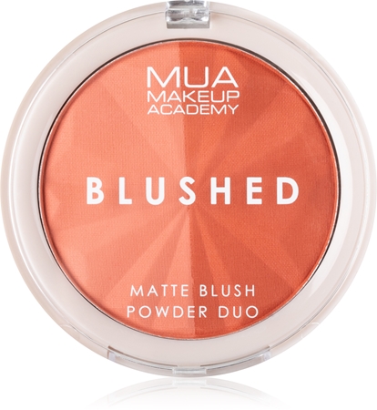 MUA Makeup Academy Blushed Powder Blusher pudrasto rdečilo