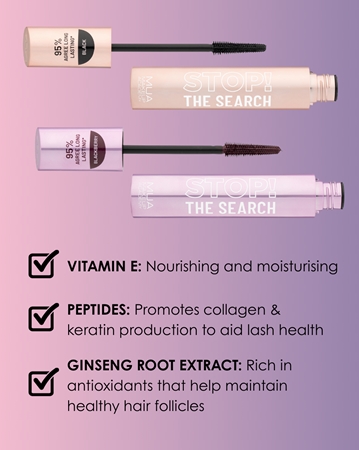 MUA Makeup Academy Stop The Search Long-Lasting Mascara