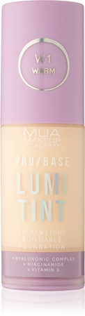MUA Makeup Academy PRO/BASE Lumi Tint fond de teint léger