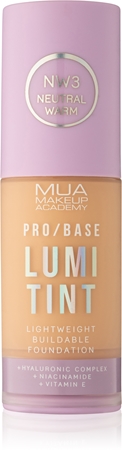 MUA Makeup Academy PRO/BASE Lumi Tint fond de teint léger