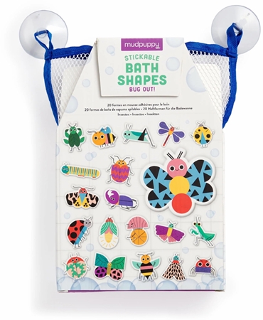 Mudpuppy Stickable Bath Shapes Wasserspielzeug