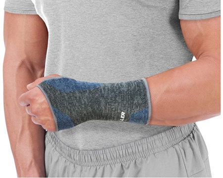 Mueller 4-Way Stretch Premium Knit Wrist Support venda para las muñecas