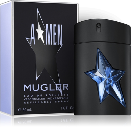 Mugler A*Men Eau de Toilette påfyllningsbar för män Rubber Flask