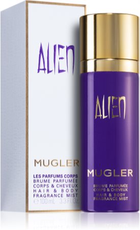 Mugler alien hair online mist