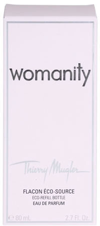 Mugler Womanity eau de parfum per donna 80 ml ricarica