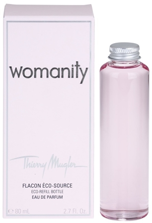 Mugler Womanity eau de parfum per donna 80 ml ricarica