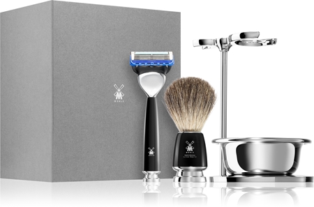 Mühle RYTMO Black Pure Badger Fusion sada na holenie