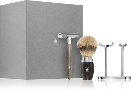 Mühle KOSMO Set Peat Oak conjunto de barbear