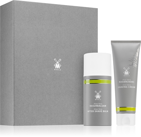 Mühle Set Shaving conjunto de barbear Aloe Vera
