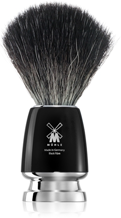 Mühle RYTMO Black Fibre štětka na holení z jezevčí srsti