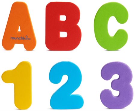 Munchkin Bath Learn Letters & Numbers juguete para el baño