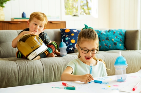 Munchkin Click Lock™ Tip & Sip Tass kõrrega