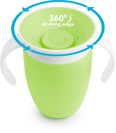 Munchkin Miracle 360° treniņu krūze ar rokturiem