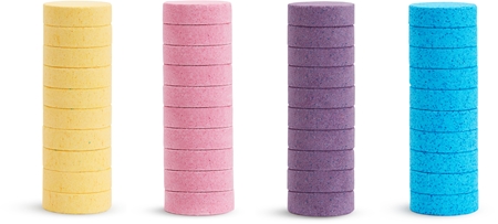 Munchkin Color Buddies barevné šumivé tablety do koupele